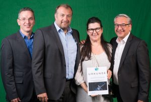 Haustechnik Breu - Auszeichnung als Wasser-Kompetenzpartner der Firma Permatrade in 2016